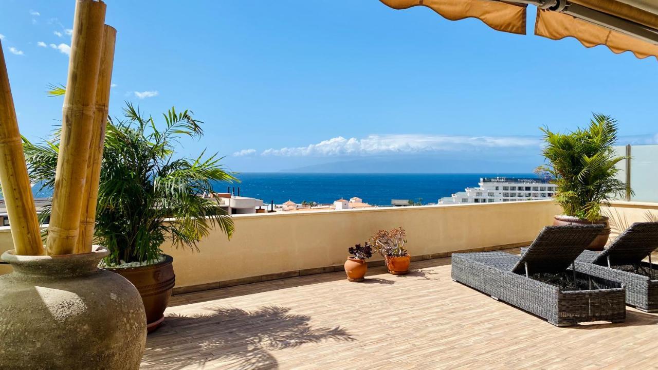 Penthouse Apartment Zentral Und Ruhig Gelegen Puerto de Santiago  Eksteriør bilde